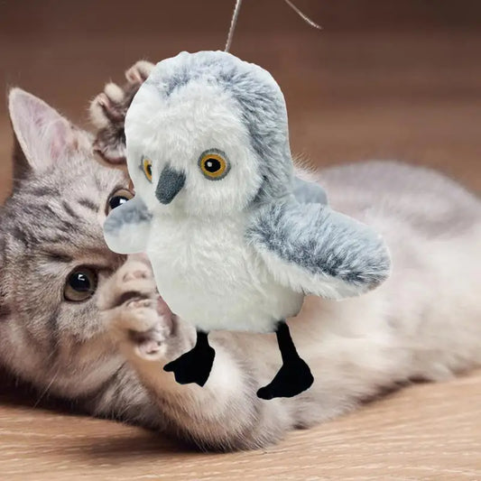 Interactive Flapping Bird Cat Toy