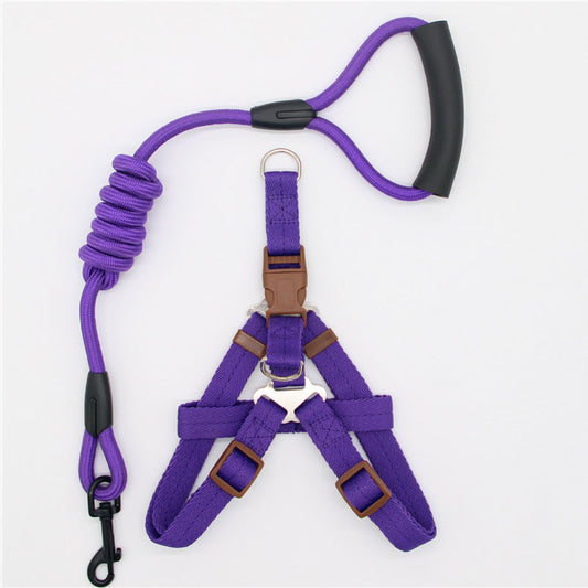 Adjustable Nylon Dog Leash Set