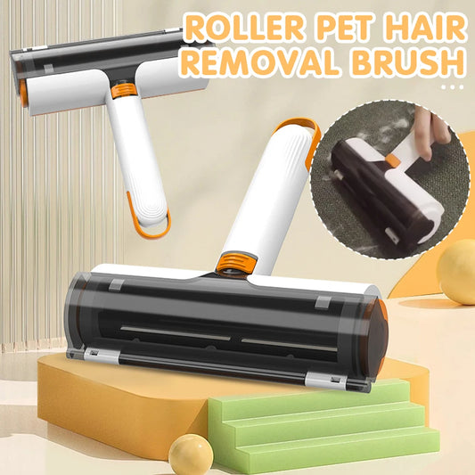 2-in-1 Pet Hair Removal Roller Brush