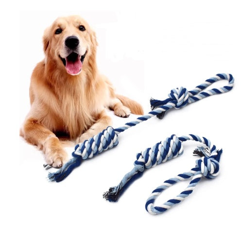 Cotton Rope Dental Chew Toy for Dogs