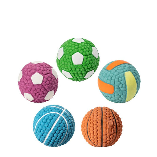 Latex Dog Squeaky Ball Toy